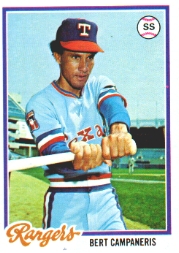 1978 Topps Baseball Cards      260     Bert Campaneris